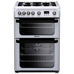 Hotpoint Signature JLG60P Gas Cooker, White